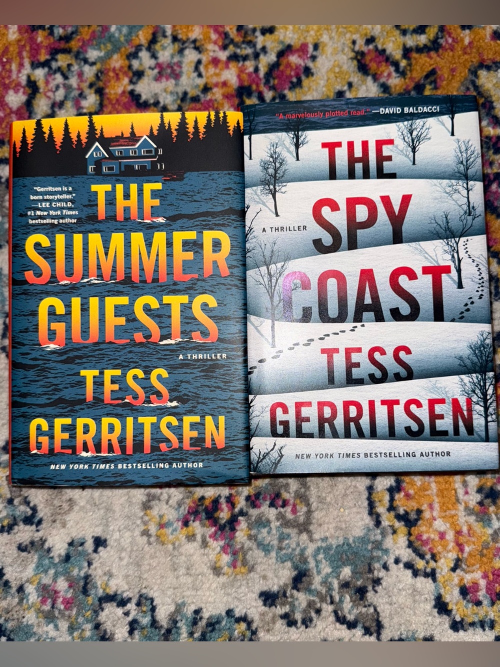 Tess Gerritsen Thriller Hardcover Set - The Summer Guests & The Coast